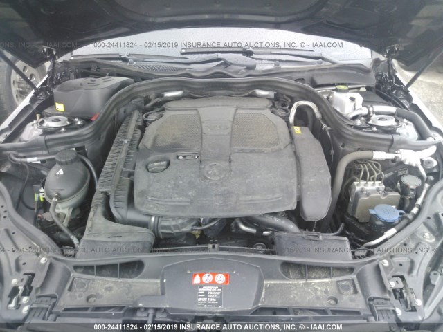 WDDHF5KB8EA888615 - 2014 MERCEDES-BENZ E 350 BLACK photo 10