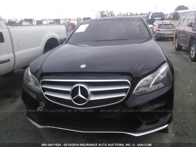 WDDHF5KB8EA888615 - 2014 MERCEDES-BENZ E 350 BLACK photo 6