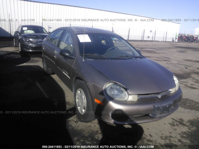 1B3ES46C81D264684 - 2001 DODGE NEON SE/ES GOLD photo 1