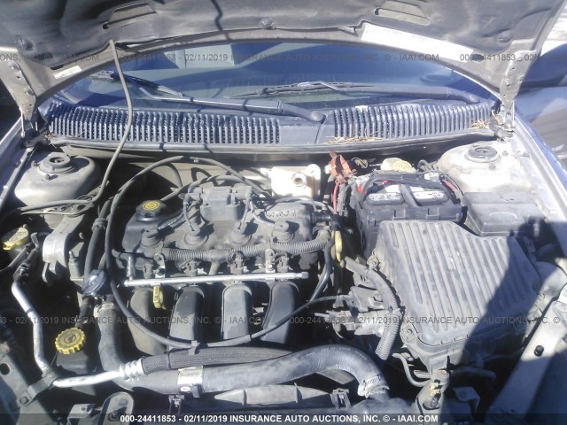 1B3ES46C81D264684 - 2001 DODGE NEON SE/ES GOLD photo 10