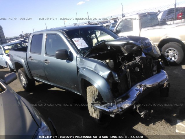 1GTDS136168199281 - 2006 GMC CANYON BLUE photo 1