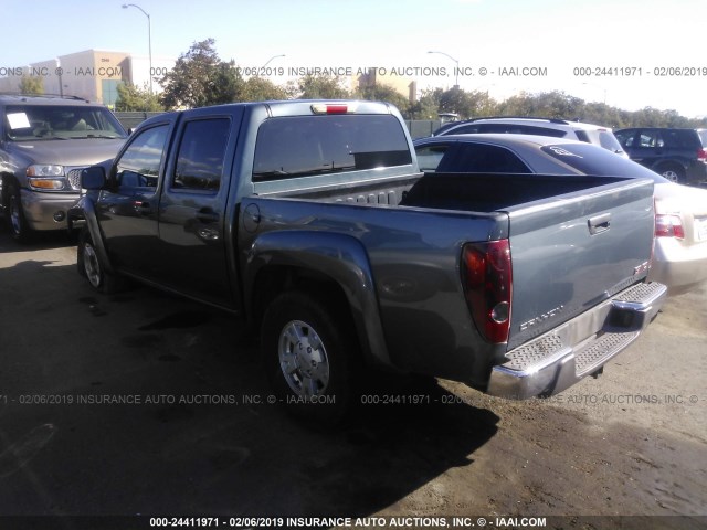 1GTDS136168199281 - 2006 GMC CANYON BLUE photo 3