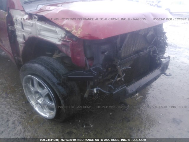 1N6AA07BX4N557710 - 2004 NISSAN TITAN XE/SE/LE RED photo 6