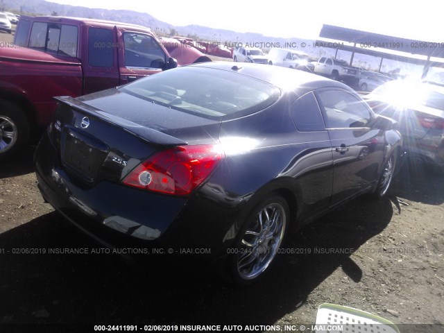 1N4AL24E08C191464 - 2008 NISSAN ALTIMA 2.5S BLACK photo 4