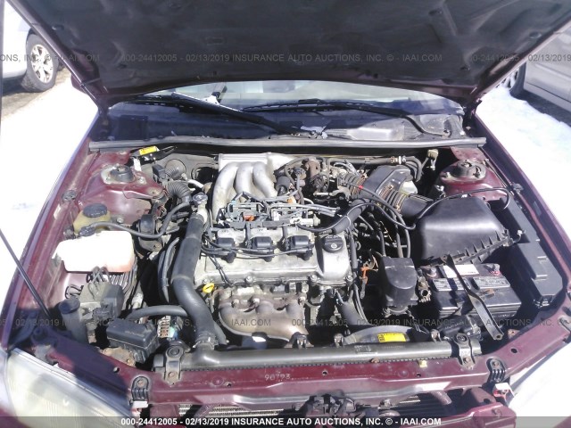JT2BF22K7X0149445 - 1999 TOYOTA CAMRY LE/XLE Қызыл фото 10