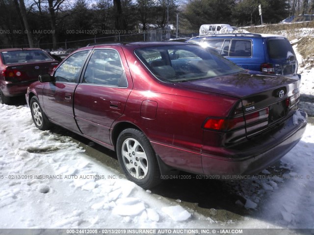 JT2BF22K7X0149445 - 1999 TOYOTA CAMRY LE/XLE Қызыл фото 3