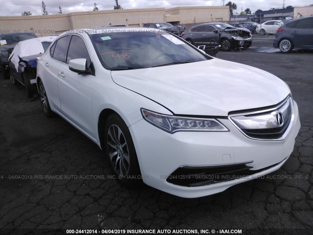 19UUB1F37GA014471 - 2016 ACURA TLX WHITE photo 1