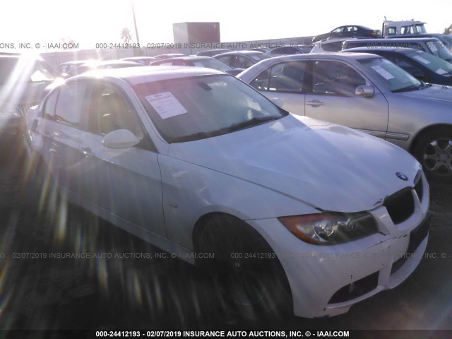 WBAVB17506NK41122 - 2006 BMW 325 I AUTOMATIC WHITE photo 1