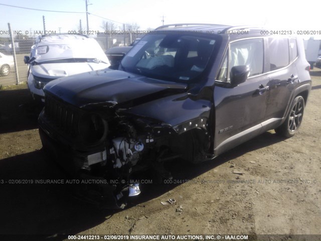 ZACCJBBT2GPD53714 - 2016 JEEP RENEGADE LATITUDE BLACK photo 6