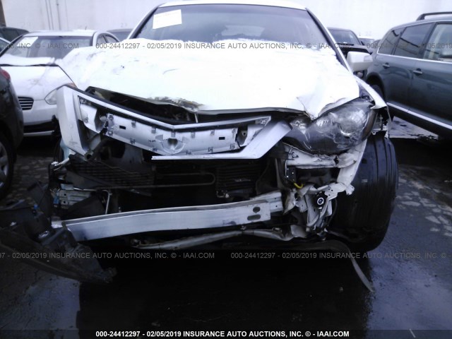 5J8TB1H57AA004878 - 2010 ACURA RDX TECHNOLOGY WHITE photo 6