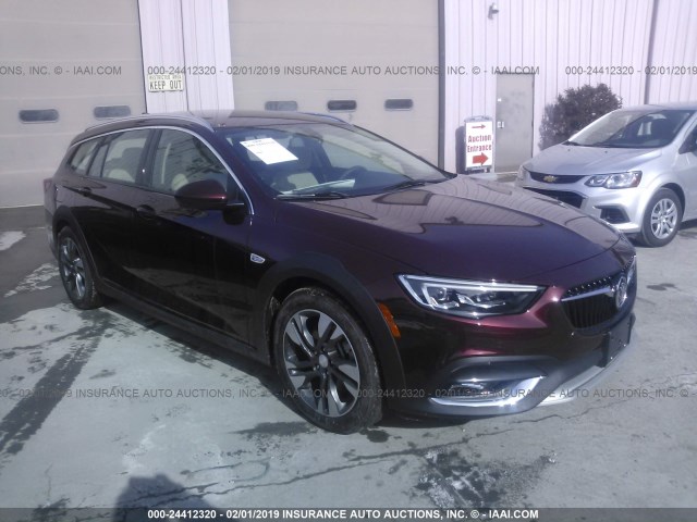 W04GV8SX4J1156394 - 2018 BUICK REGAL TOURX ESSENCE 栗色 照片 1