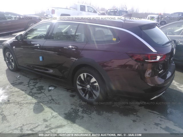 W04GV8SX4J1156394 - 2018 BUICK REGAL TOURX ESSENCE 栗色 照片 3