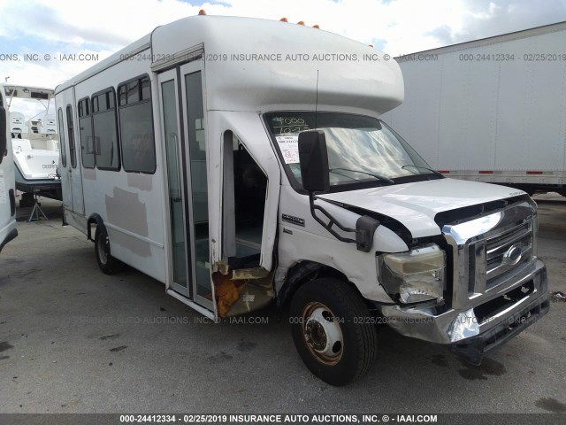 1FDEE3FL8BDA49206 - 2011 FORD ECONOLINE E350 SUPER DUTY CTWAY VAN Unknown photo 1