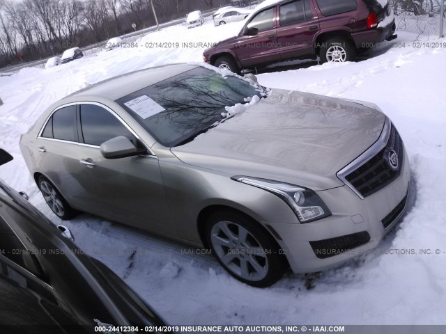 1G6AA5RX4D0138745 - 2013 CADILLAC ATS TAN photo 1