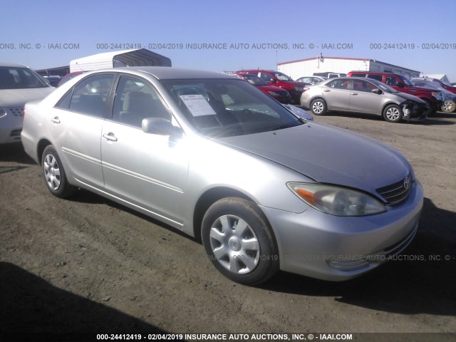 4T1BE30K94U796481 - 2004 TOYOTA CAMRY LE/XLE/SE SILVER photo 1