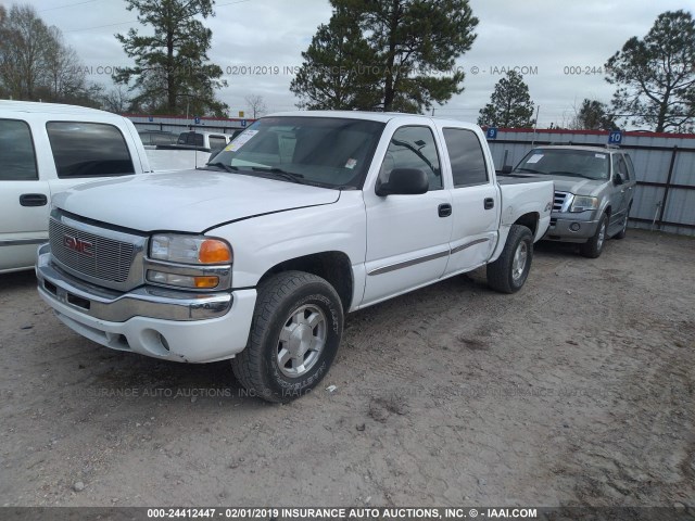 2GTEK13V361318737 - 2006 GMC NEW SIERRA K1500 YELLOW photo 2