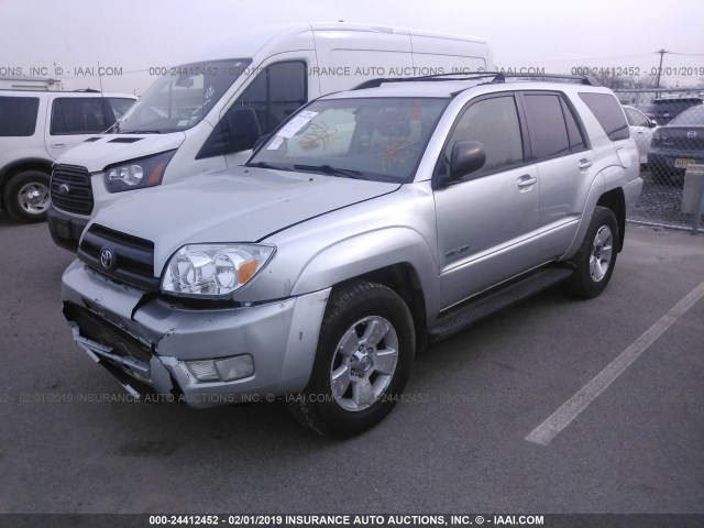 JTEBU14R750056841 - 2005 TOYOTA 4RUNNER SR5/SPORT WHITE photo 2