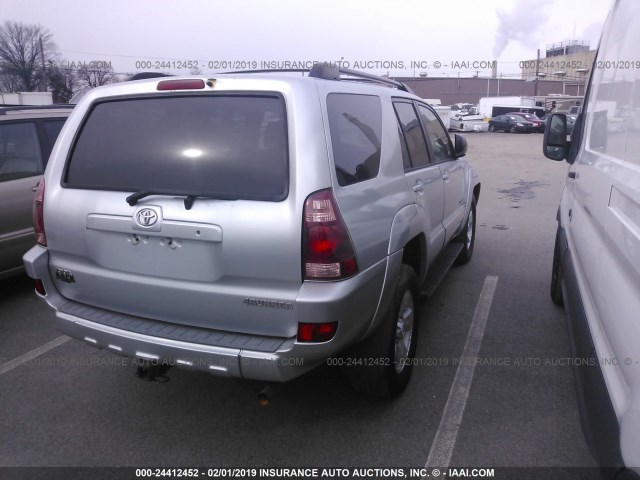 JTEBU14R750056841 - 2005 TOYOTA 4RUNNER SR5/SPORT WHITE photo 4