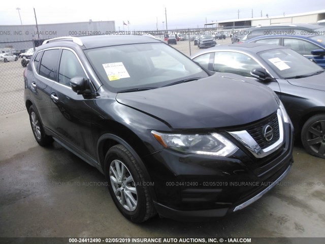 KNMAT2MT9JP515146 - 2018 NISSAN ROGUE S/SV BLACK photo 1