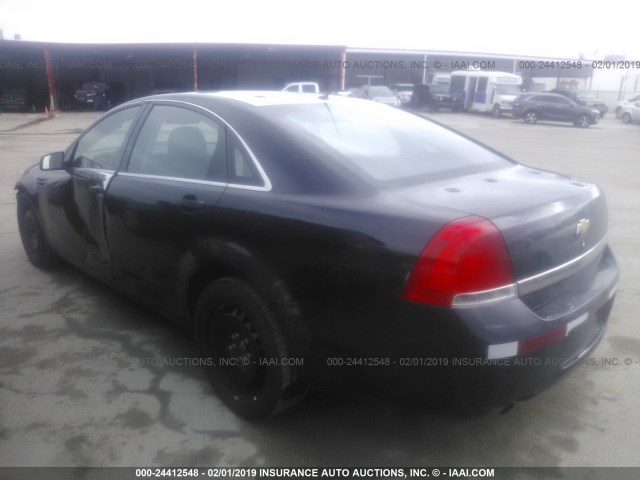 6G3NS5U37EL970146 - 2014 CHEVROLET CAPRICE POLICE BLACK photo 3