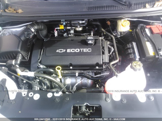 1G1JB5SG2J4113456 - 2018 CHEVROLET SONIC LS 银色 照片 10