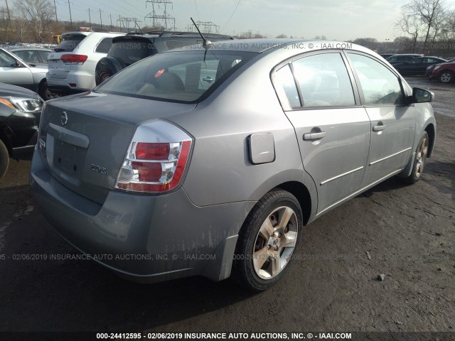 3N1AB61E87L679169 - 2007 NISSAN SENTRA 2.0/2.0S/2.0SL GRAY photo 4