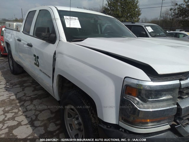 1GCVKNEC2HZ330486 - 2017 CHEVROLET SILVERADO K1500/K1500 LS WHITE photo 6