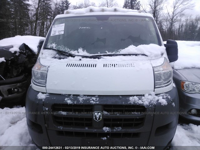 3C6TRVAG6FE514857 - 2015 RAM PROMASTER 1500 1500 STANDARD WHITE photo 6