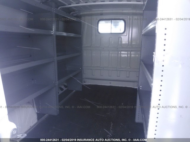 3C6TRVAG6FE514857 - 2015 RAM PROMASTER 1500 1500 STANDARD WHITE photo 8