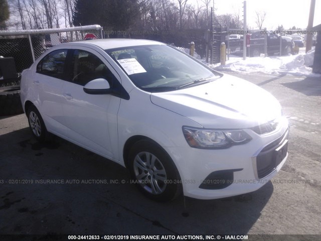 1G1JB5SG5J4130753 - 2018 CHEVROLET SONIC LS 白色 照片 1