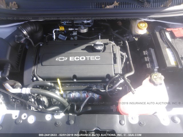 1G1JB5SG5J4130753 - 2018 CHEVROLET SONIC LS 白色 照片 10