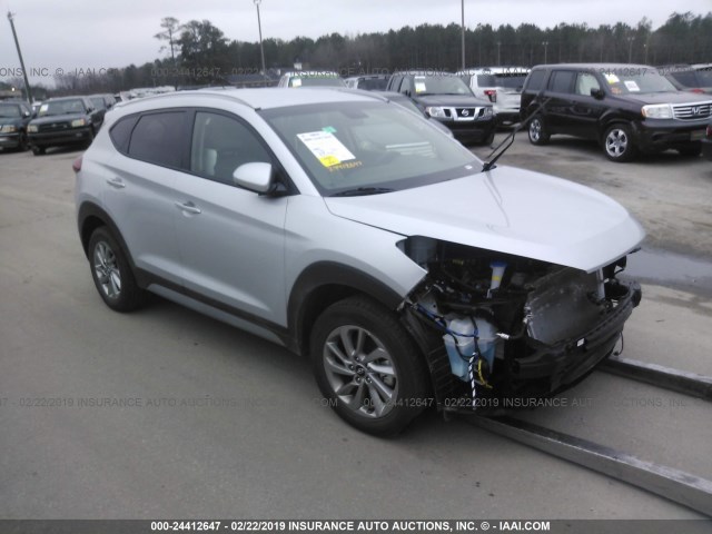 KM8J3CA46JU746733 - 2018 HYUNDAI TUCSON LIMITED/SPORT AND ECO/SE SILVER photo 1