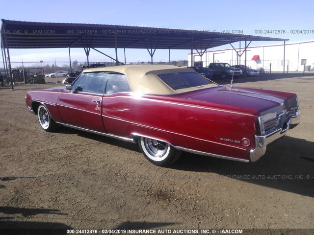 484670H148670 - 1970 BUICK ELECTRA MAROON photo 3