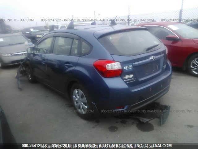 JF1GPAA69CH222129 - 2012 SUBARU IMPREZA ლურჯი ფოტო 3