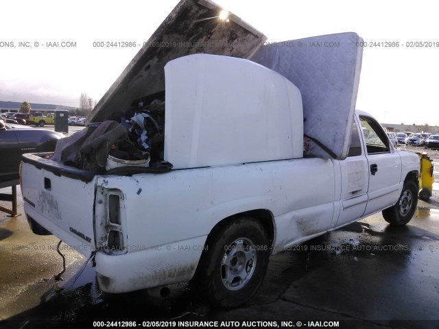 1GCEC19T03E149029 - 2003 CHEVROLET SILVERADO C1500 WHITE photo 4