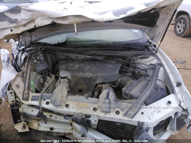 2G4WB52K1X1543254 - 1999 BUICK REGAL LS/LSE WHITE photo 10