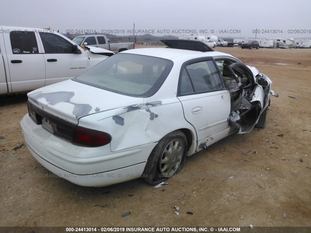 2G4WB52K1X1543254 - 1999 BUICK REGAL LS/LSE WHITE photo 4