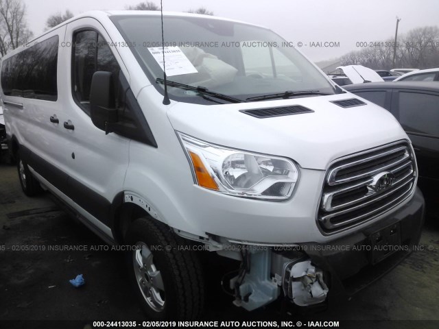 1FBZX2YM4JKA61688 - 2018 FORD TRANSIT T-350 WHITE photo 1