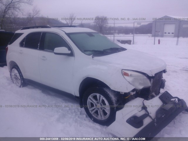 2GNFLFEK7E6174264 - 2014 CHEVROLET EQUINOX LT WHITE photo 1