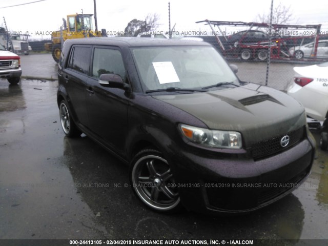 JTLKE50E491090767 - 2009 TOYOTA SCION XB Марун фото 1