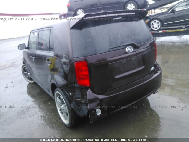 JTLKE50E491090767 - 2009 TOYOTA SCION XB Марун фото 3