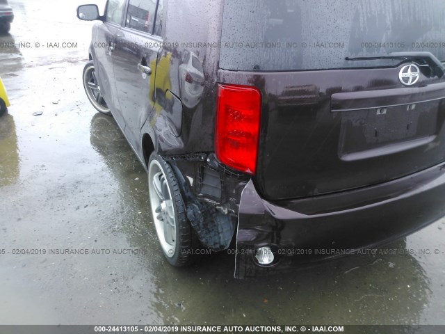 JTLKE50E491090767 - 2009 TOYOTA SCION XB Марун фото 6