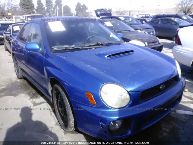 JF1GD29633G512309 - 2003 SUBARU IMPREZA WRX BLUE photo 1