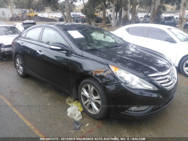 5NPEC4AC2BH273010 - 2011 HYUNDAI SONATA SE/LIMITED BLACK photo 1