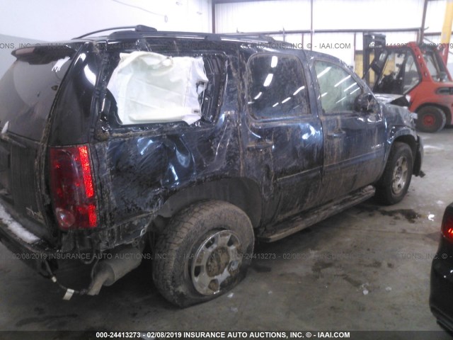 1GKFK13087J121549 - 2007 GMC YUKON BLACK photo 4