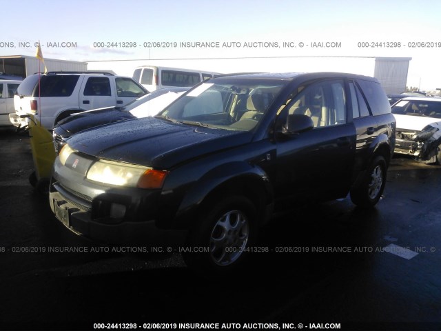 5GZCZ63B62S828854 - 2002 SATURN VUE BLACK photo 2