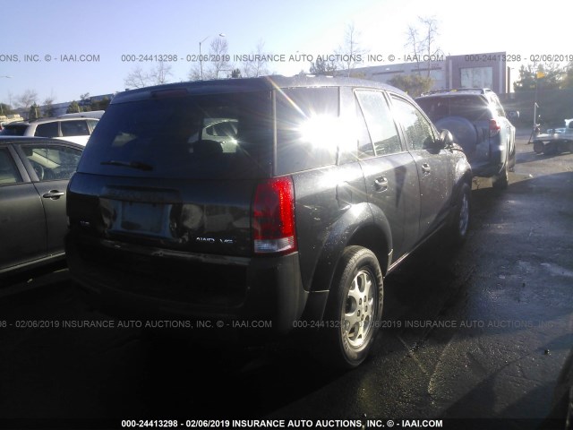 5GZCZ63B62S828854 - 2002 SATURN VUE BLACK photo 4