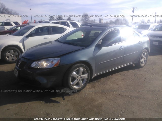 1G2ZH528354139351 - 2005 PONTIAC G6 GT TEAL photo 2