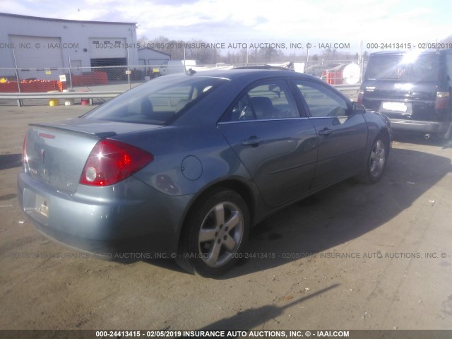 1G2ZH528354139351 - 2005 PONTIAC G6 GT TEAL photo 4