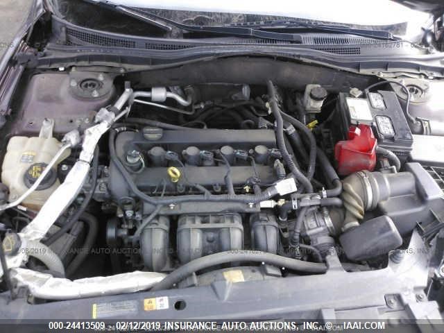 3FAHP0HA8CR318955 - 2012 FORD FUSION SE ბურგუნდია ფოტო 10